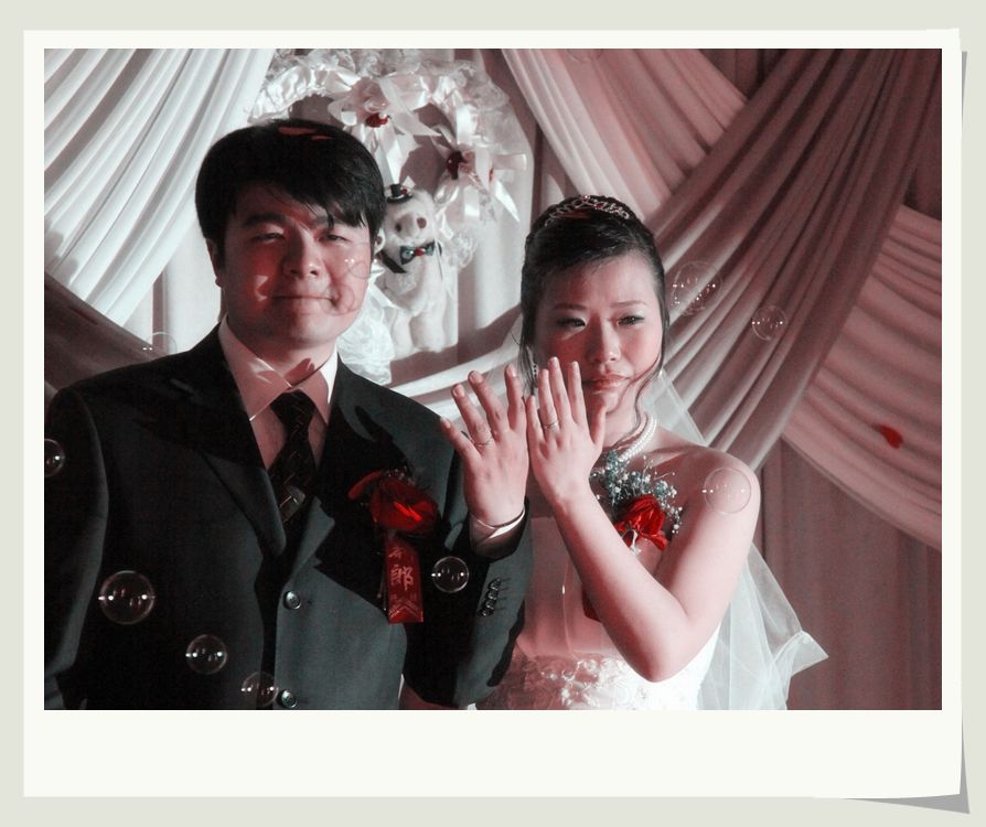 婚礼上的抓拍