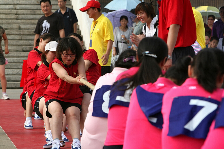 油田五运会拔河赛