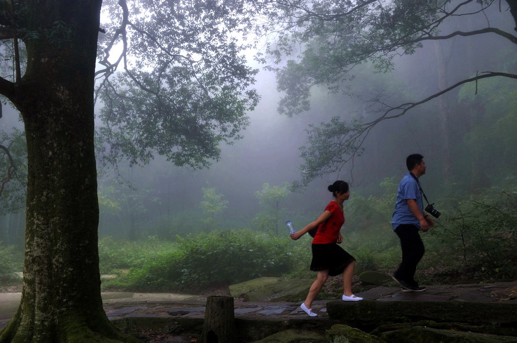 庐山旅游人