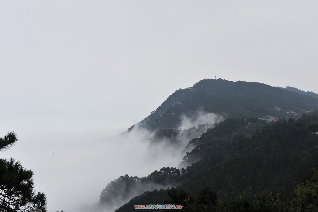 雾锁庐山
