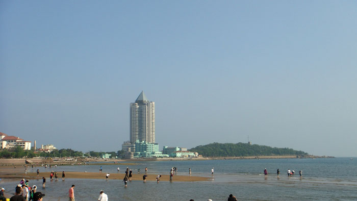 青岛第一海水浴场