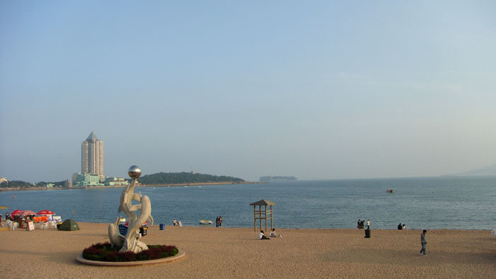 青岛第一海水浴场