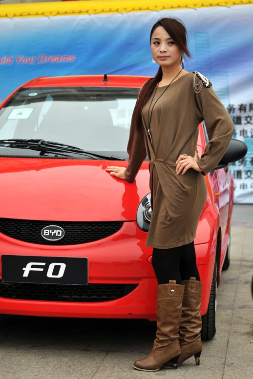 名车与美女