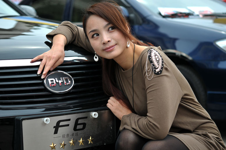 名车与美女