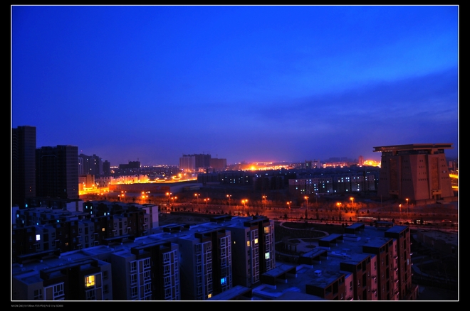 新华路夜景