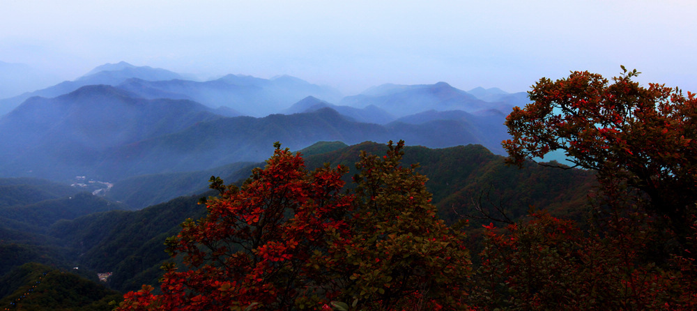[原创]  细雨朦胧王屋山