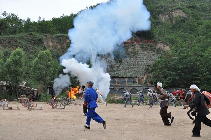 红色旅游-延安保卫战