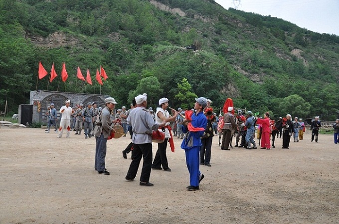 红色旅游-延安保卫战