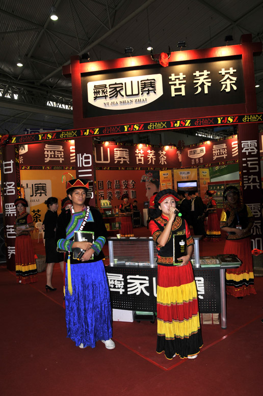 西博会上的民族服饰