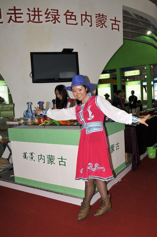 西博会上的民族服饰