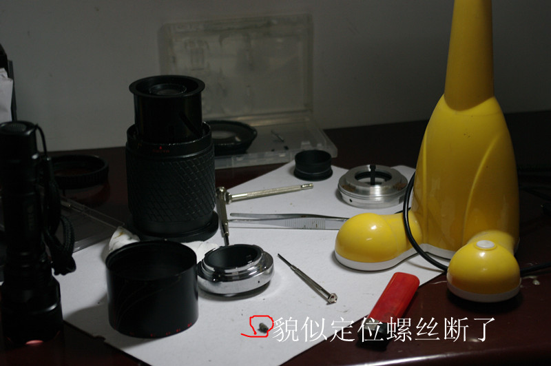 拆组美能达28-135手动黑金
