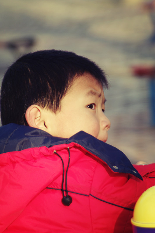 抓拍小孩表情