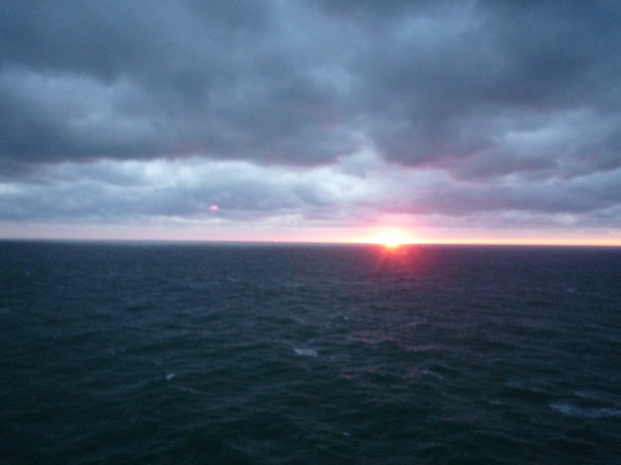 海上夕阳