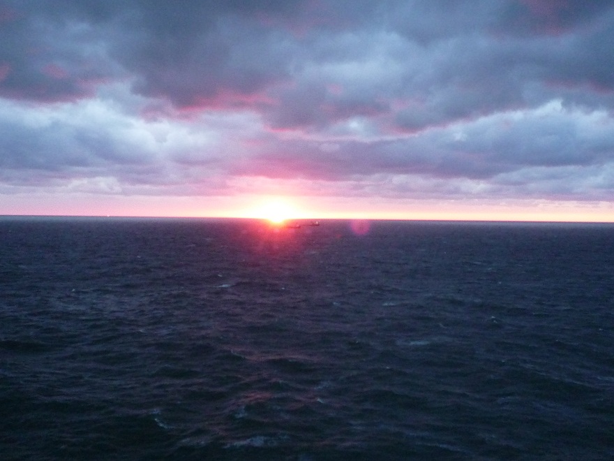 海上夕阳