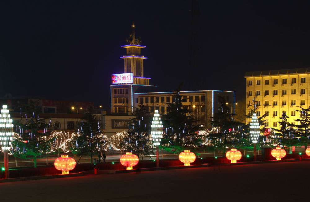 雪后夜景