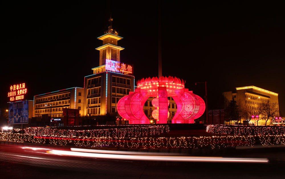 雪后夜景