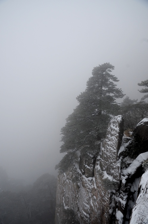 黄山雪景