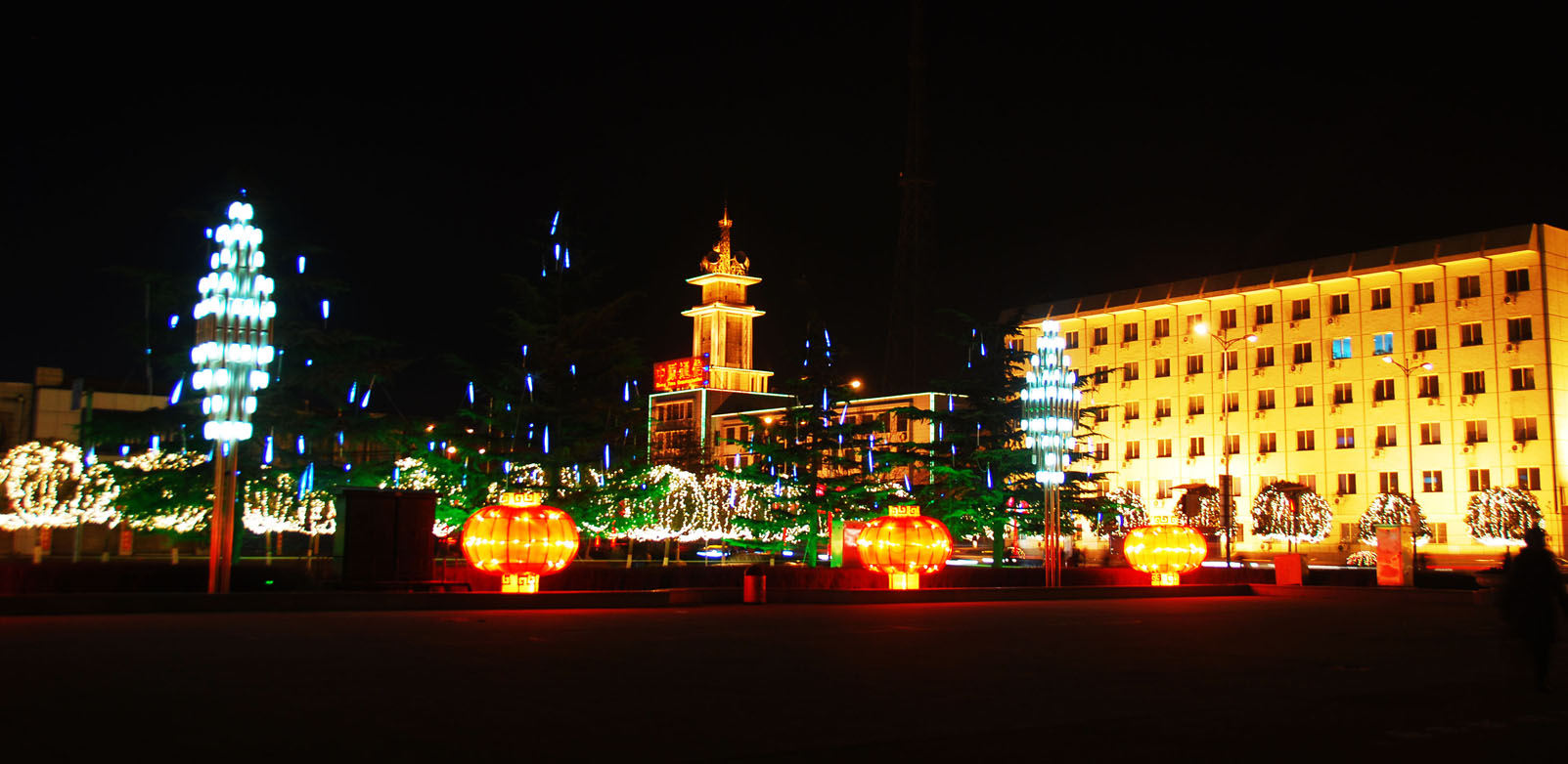 元宵节夜景
