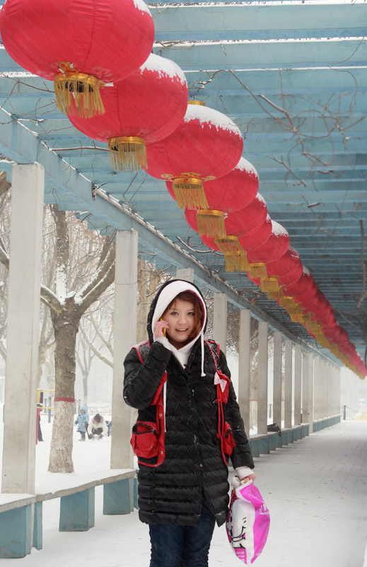 瑞雪油城