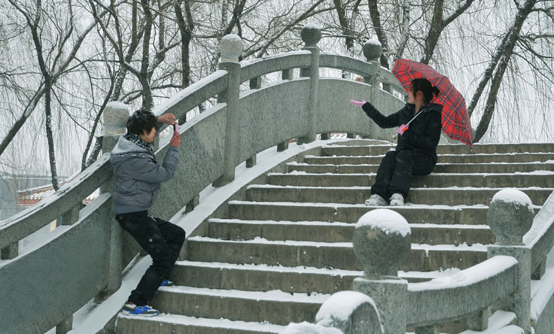 节前雪后
