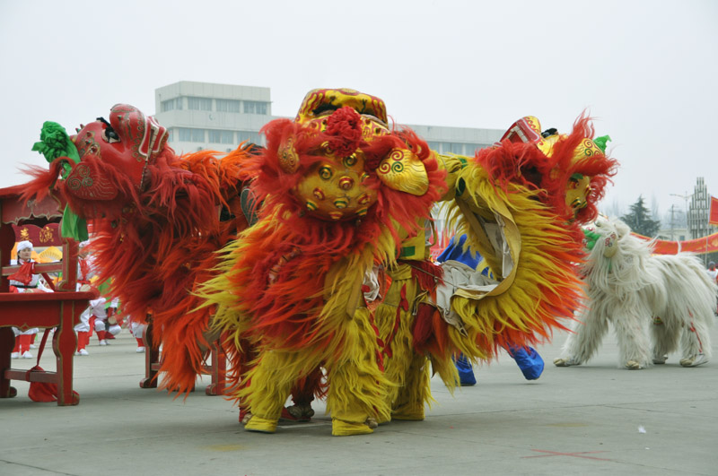 快乐和谐　舞动中原——2011社火表演