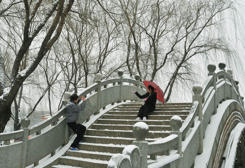 节前雪后