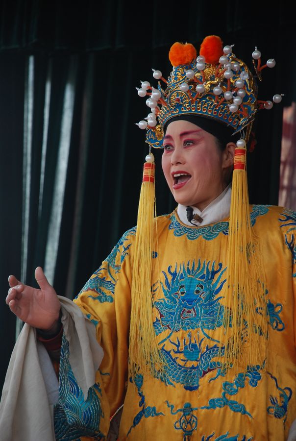 瑕丘庙会人物