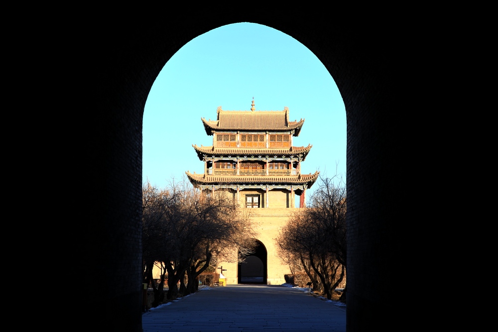 嘉峪关古城