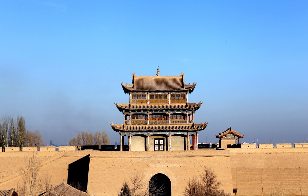 嘉峪关古城