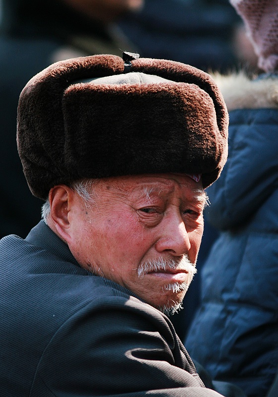 沧桑岁月  安逸晚年（暇丘人物抓拍）