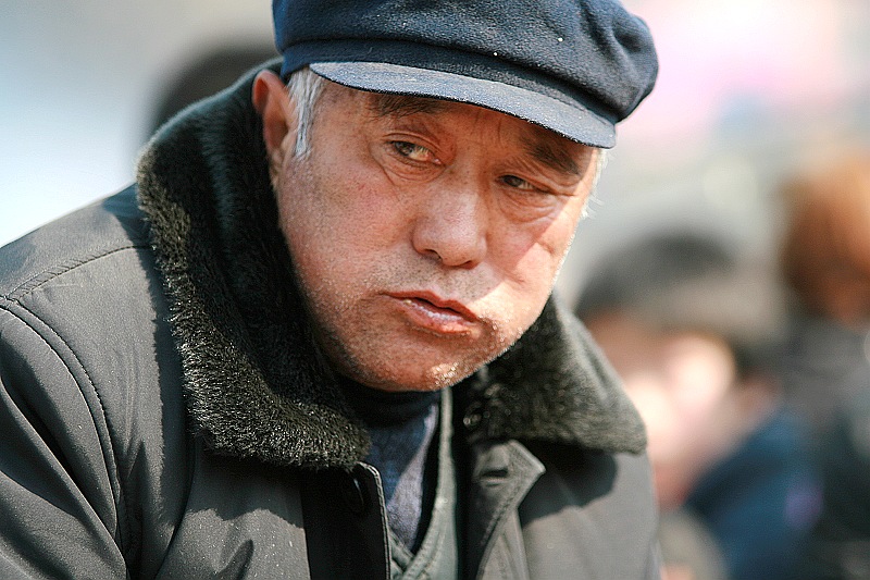 沧桑岁月  安逸晚年（暇丘人物抓拍）