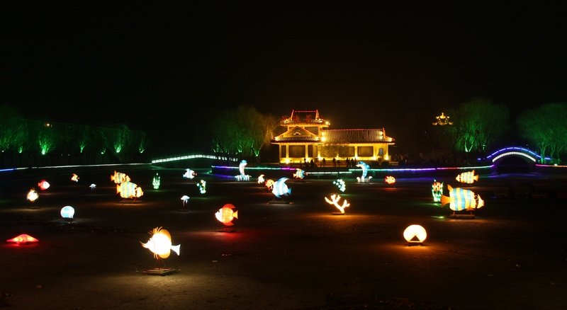 濮阳夜景一