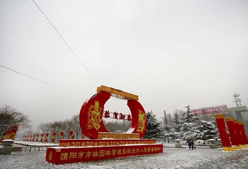 落雪有情春来早——身边小片一组