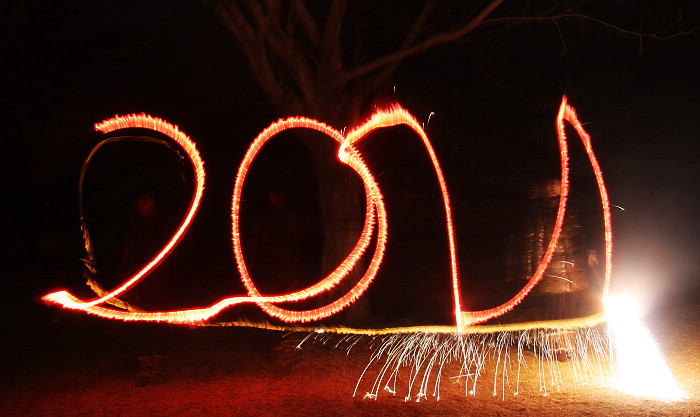 一组新年的帖子