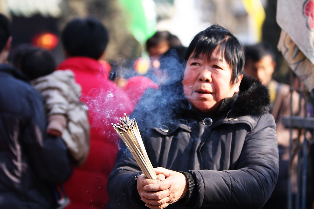 瑕邱庙会--晚发的