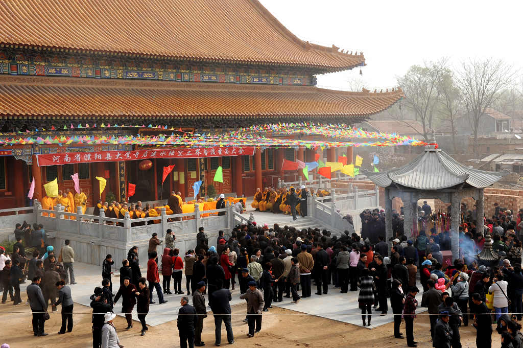 大觉寺法师活动