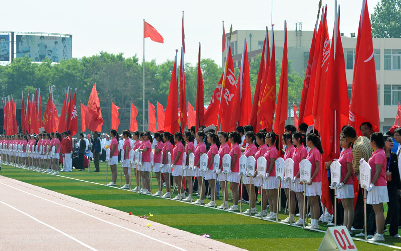 体育盛会，“中原”力量----油田五运会彩排纪实