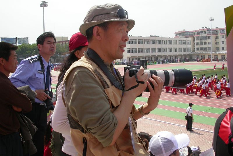 五运会开幕式的影友