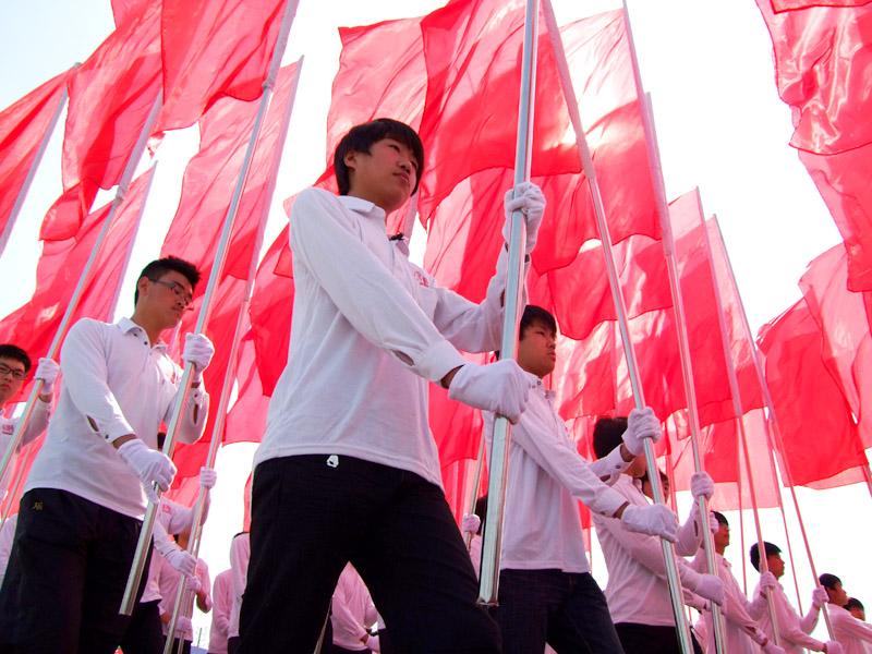 中原油田五运会开幕式札记