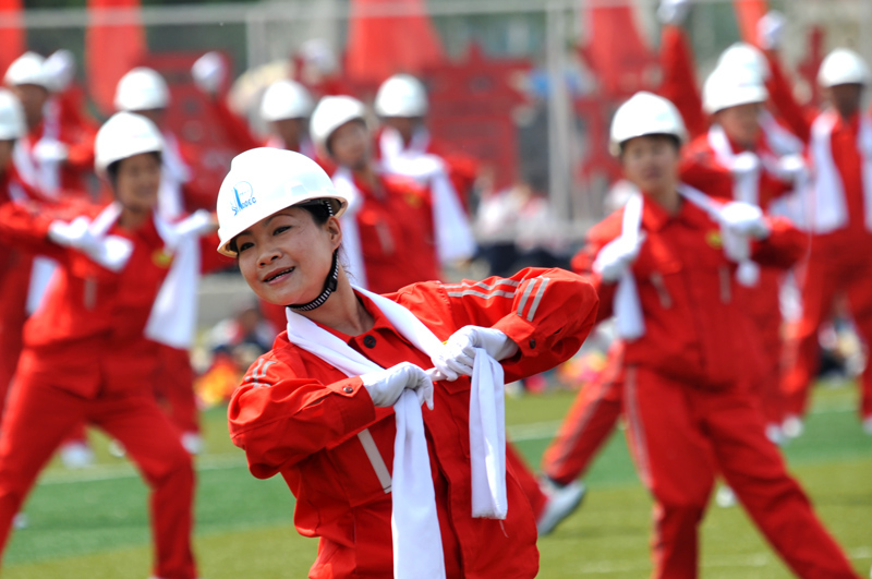 中原油田五运会开幕式札记