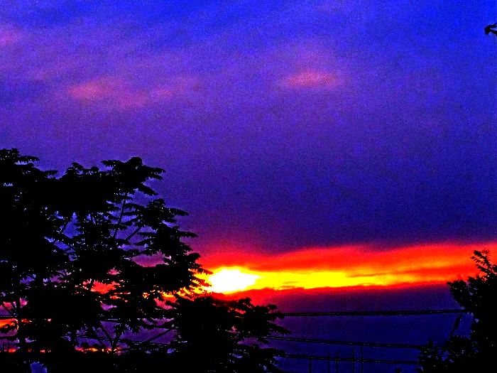 今天的夕阳