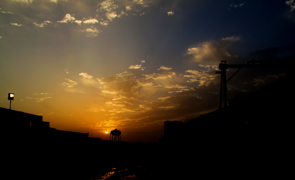 夕阳