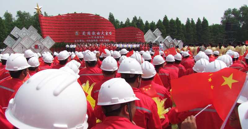 6月21日央视“激情广场”走进濮阳现场实拍
