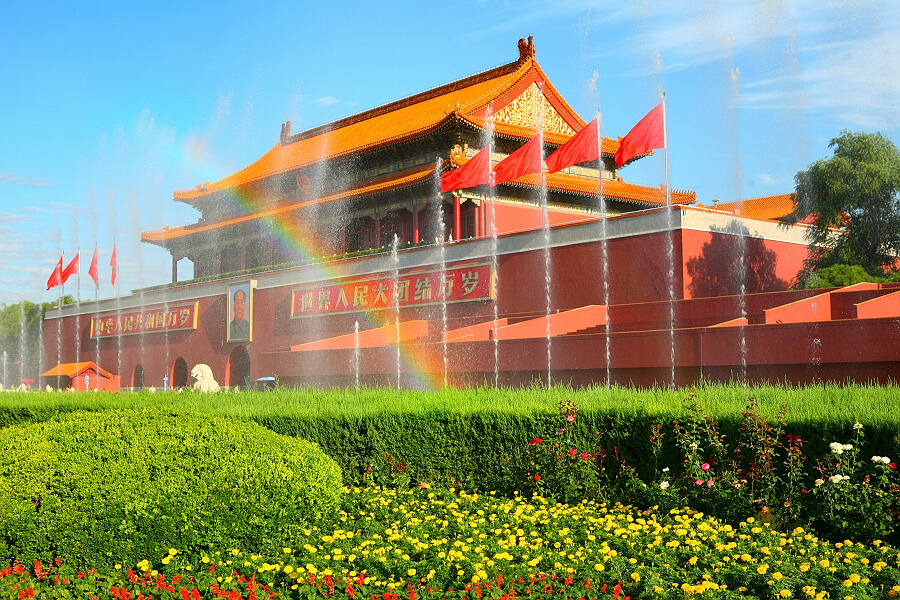 我爱北京天安门