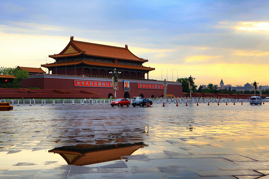 我爱北京天安门