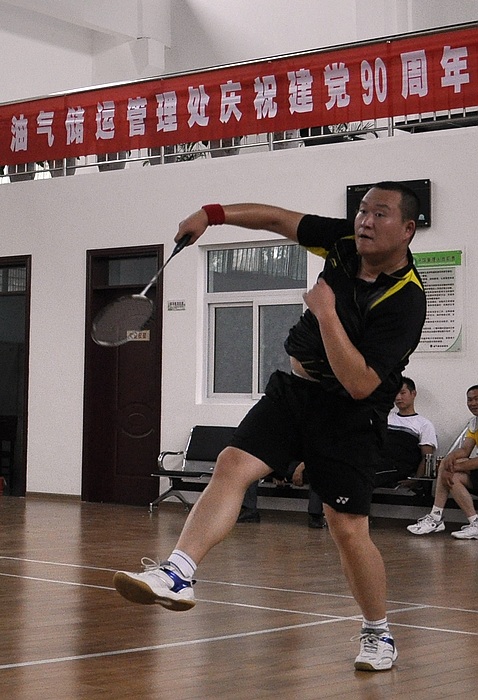 油气储运管理处羽毛球赛