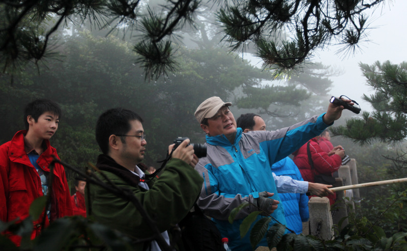 石油人在黄山