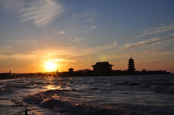 蓬莱夕阳