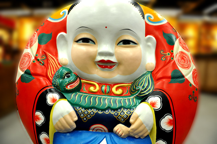 金童玉女拜大年