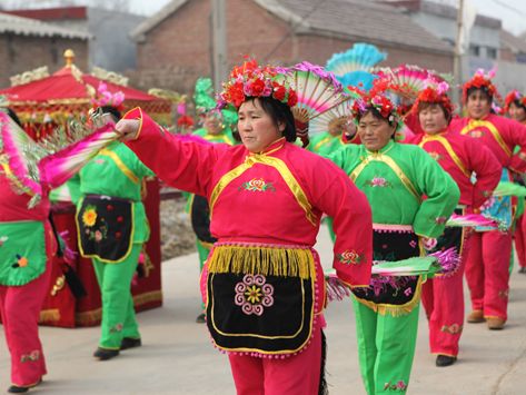 南乐后烟村大秧歌